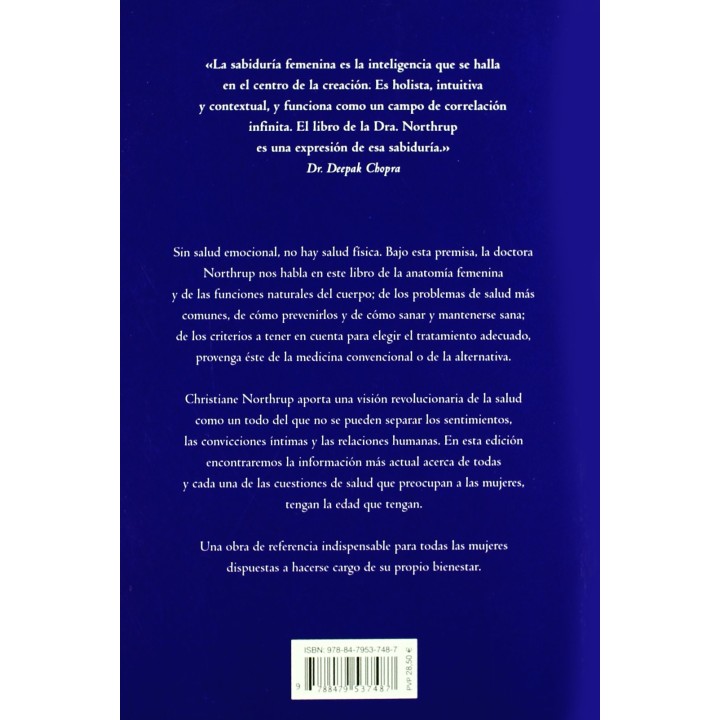 Sabiduria de mujer, cuerpo de mujer.