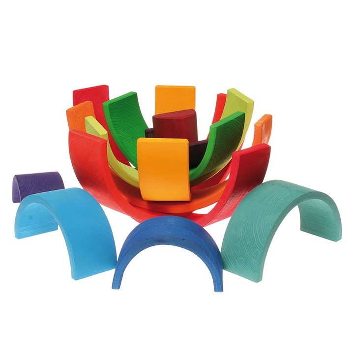 Arco iris waldorf grande grimms