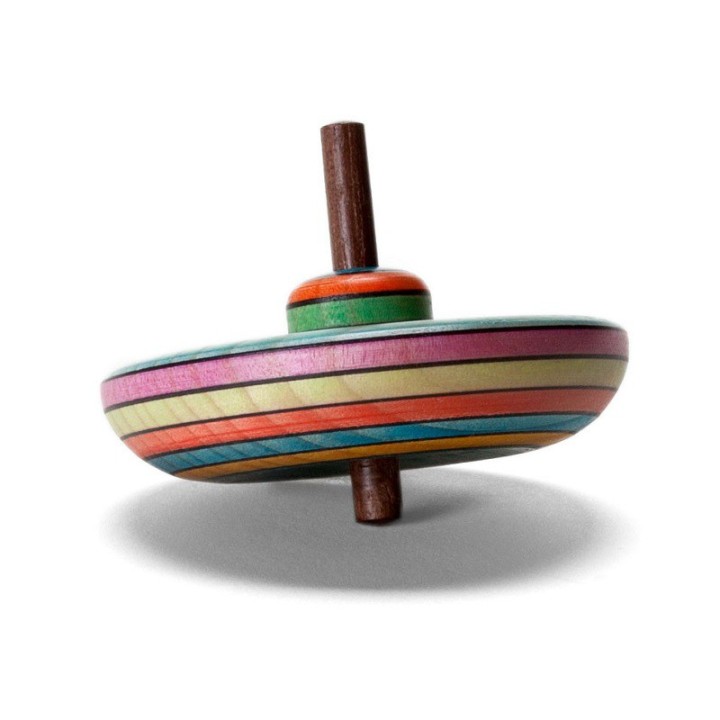 Peonza de madera Sombrero