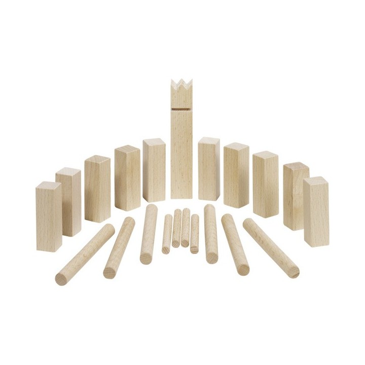 Ajedrez de madera Kubb