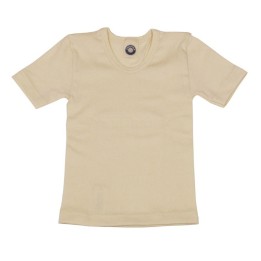 Camiseta interior de lana y seda