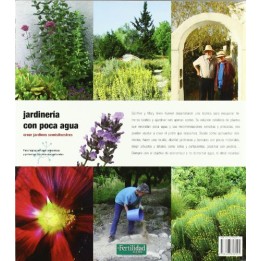 Jardines con poca agua.
