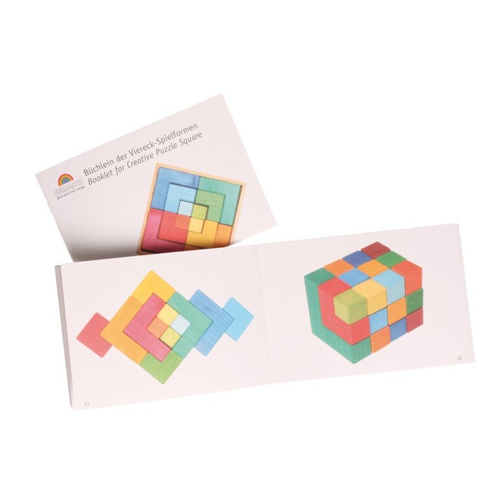Libro para puzzle de madera mil formas