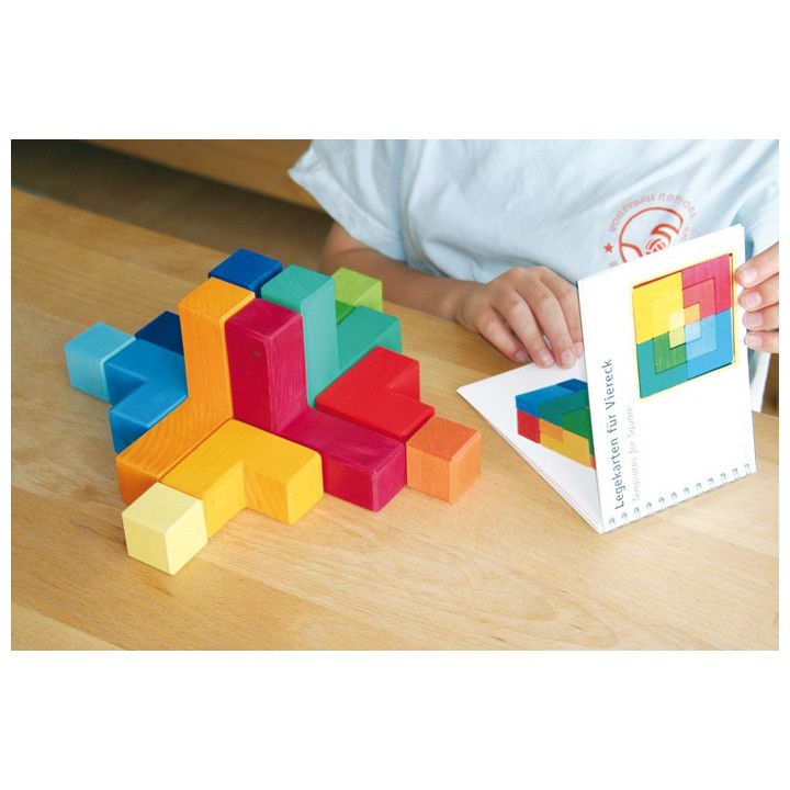 Libro para puzzle de madera mil formas
