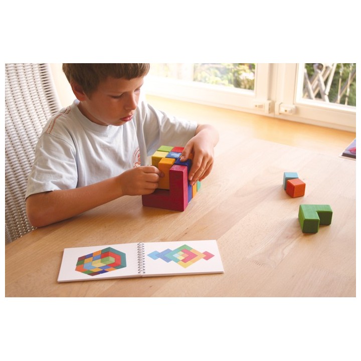 Libro para puzzle de madera mil formas