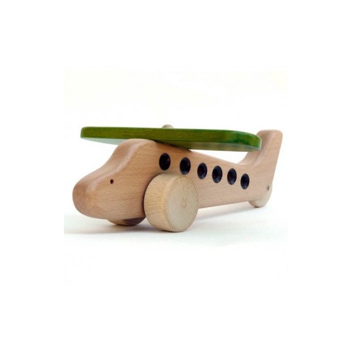 Avión de madera