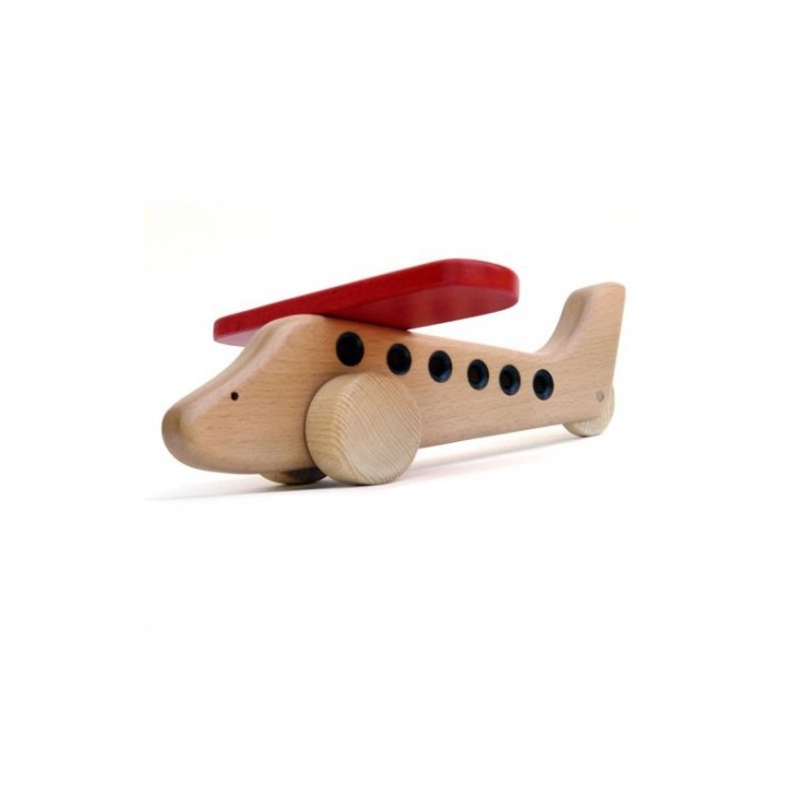 Avión de madera