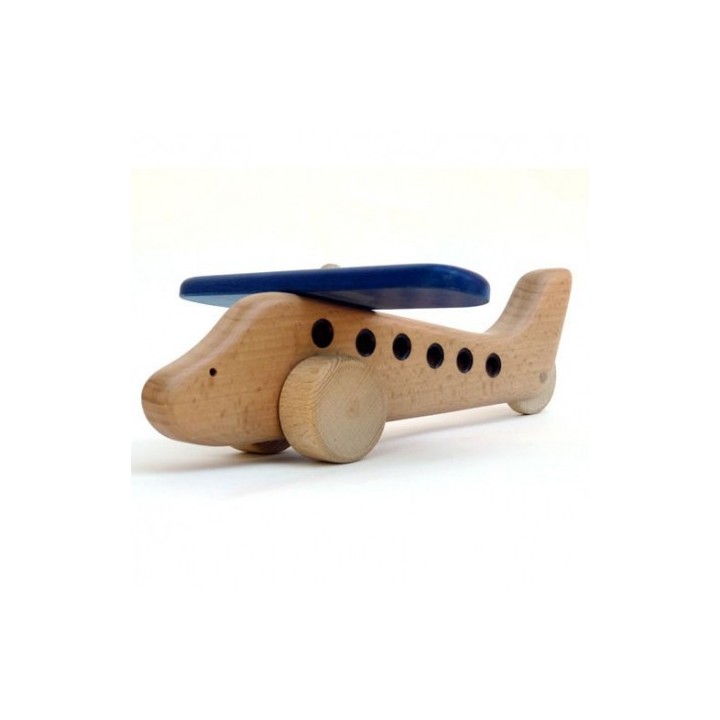 Avión de madera