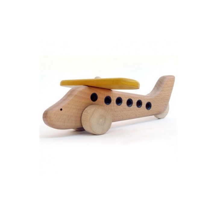 Avión de madera