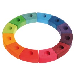 Círculo de cumpleaños Arco Iris