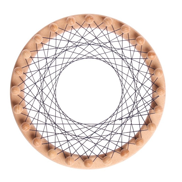 Telar circular pequeño