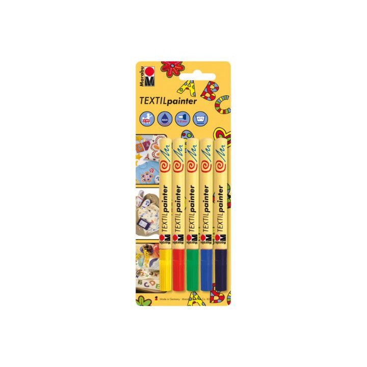 Rotuladores para tela - set