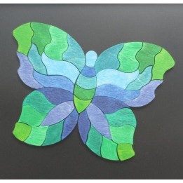 Puzzle magnético Mariposa