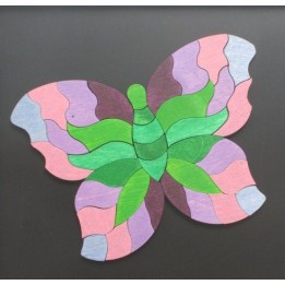 Puzzle magnético Mariposa