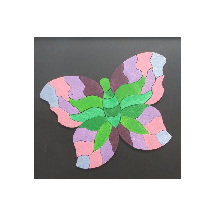 Puzzle magnético Mariposa