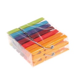 Pinzas de madera Arco Iris 14 unidades