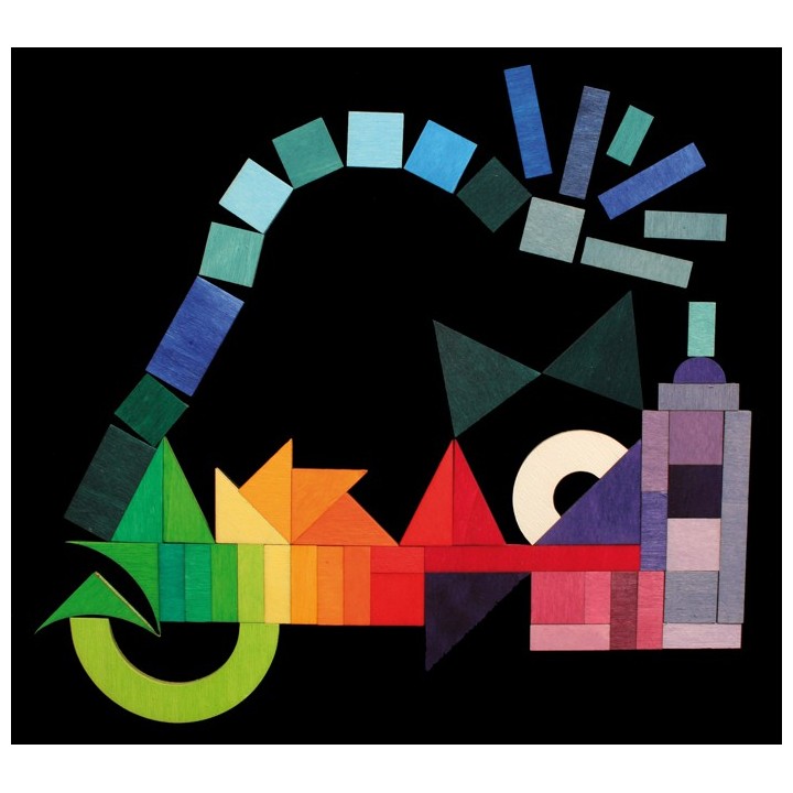 Puzzle magnético Geográfico