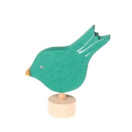 Figura de madera pájaro