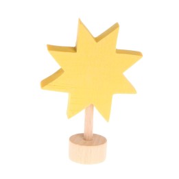  Figura de madera Estrella