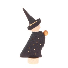 Figura de madera Mago