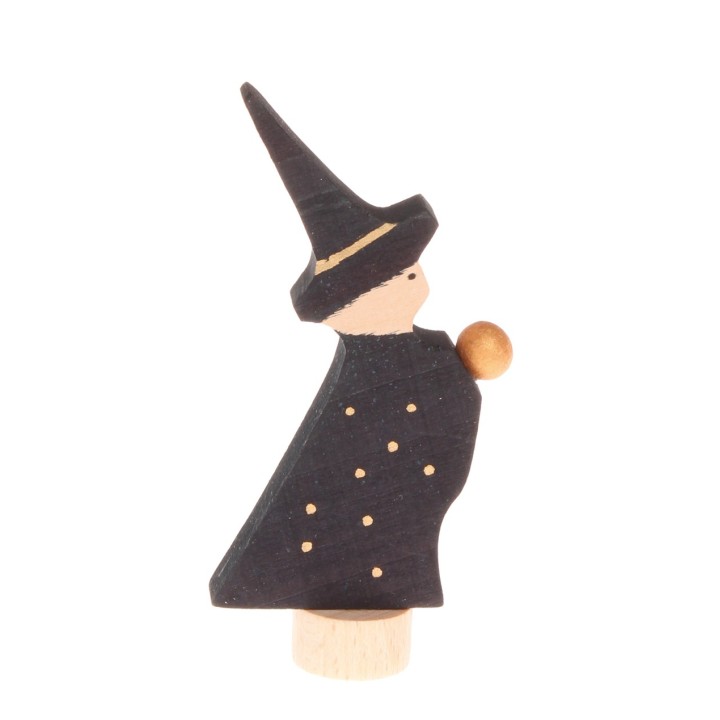 Figura de madera Mago