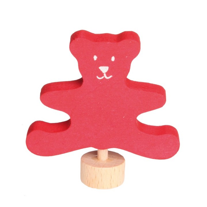 Figura de madera Oso
