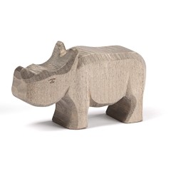Rinoceronte de madera pequeño