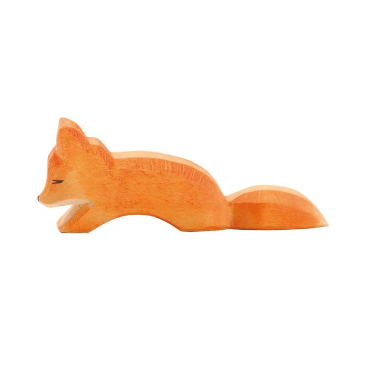 Zorro de madera pequeño