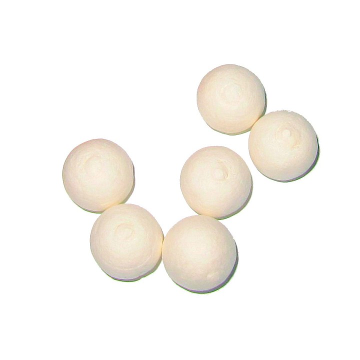 Bolitas de algodón de 15 mm