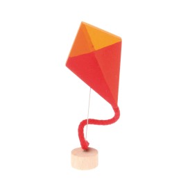Figura de madera cometa