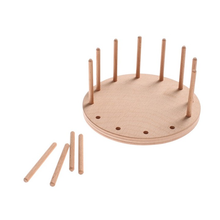 Base de madera creativa