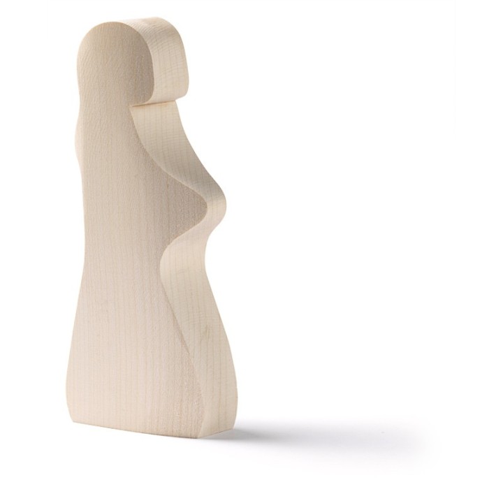 Muñeco de madera base - madre