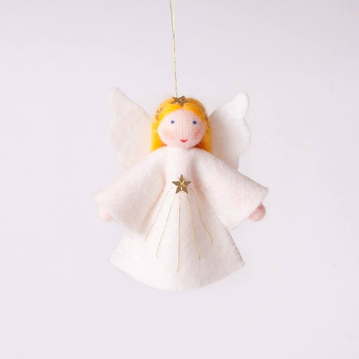 Muñeca angelito para colgar