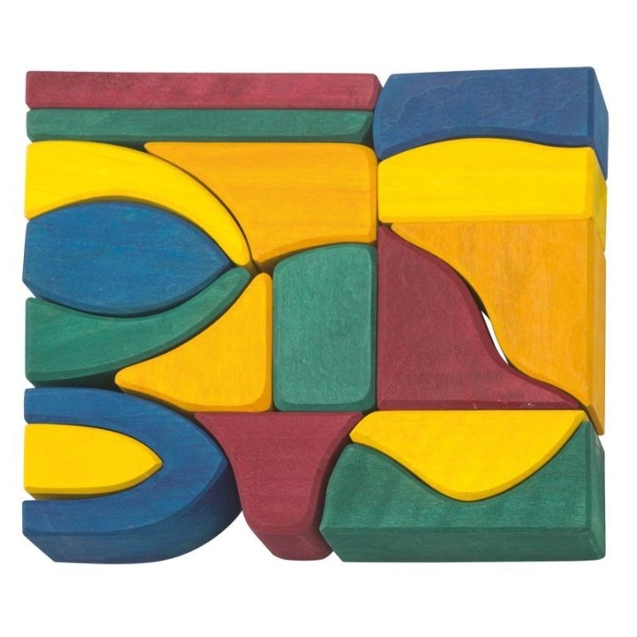 Tronquitos de madera de color