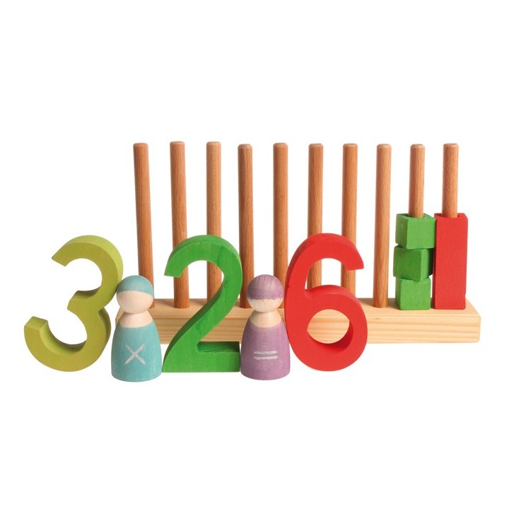 Juego de madera para contar