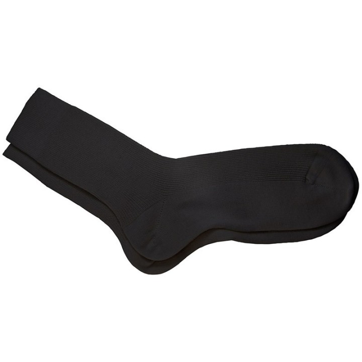 Calcetines 100% algodón orgánico-negros.