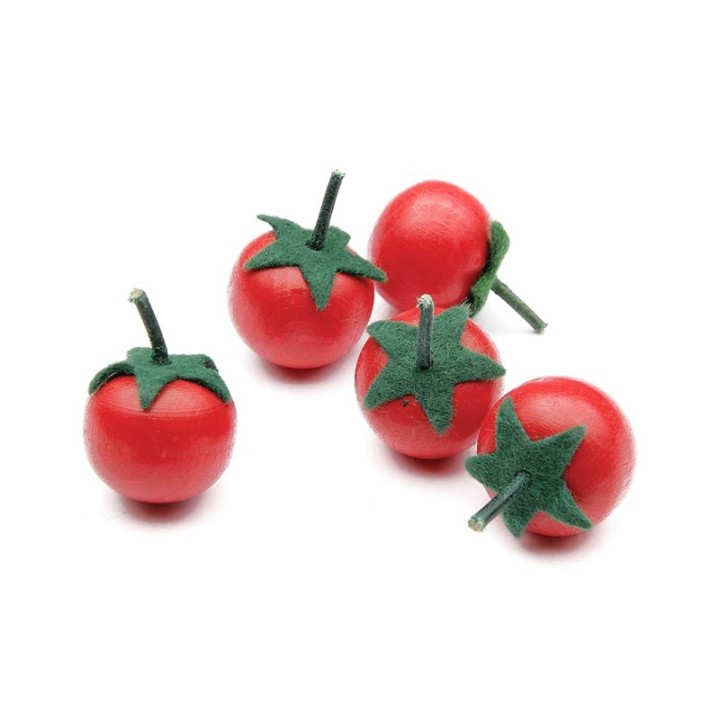 Tomate cherry de madera