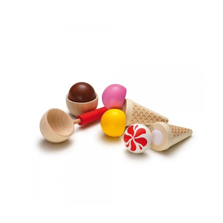 Pack helados de madera