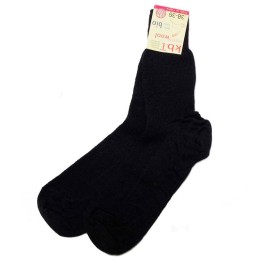 Calcetines de lana fina - negro