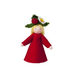 Muñeca flor Fresita