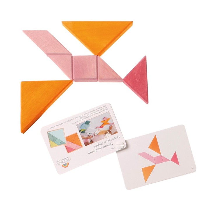Puzzle Tangram de madera