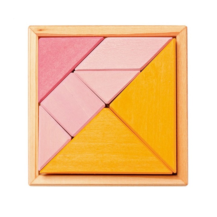Puzzle Tangram de madera