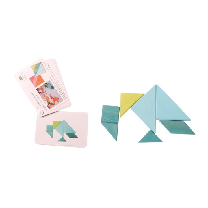 Puzzle Tangram de madera