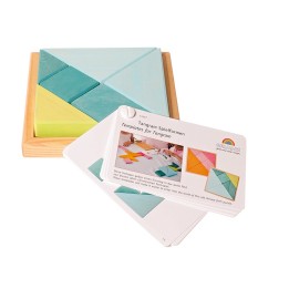 Puzzle Tangram de madera