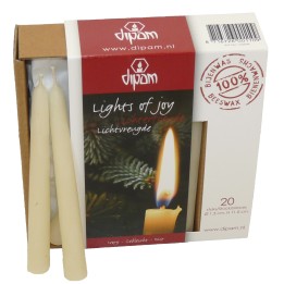Velas de cera de abeja