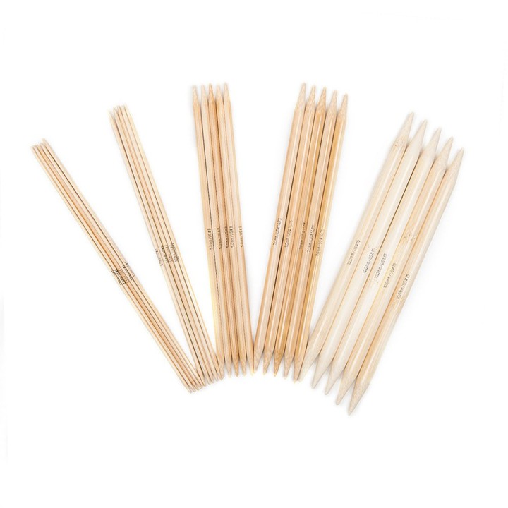 Agujas de tejer calcetines - 20 cm.