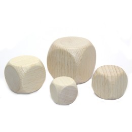 Dados de madera