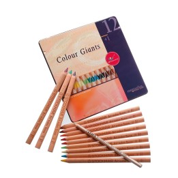 Stockmar - AMS lápices de madera de 12 colores.