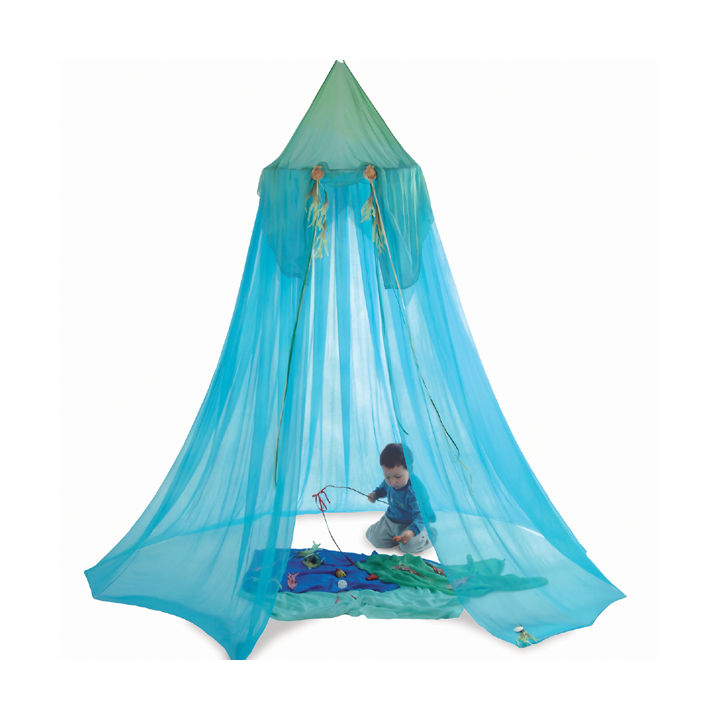 Dosel de seda Bajo el agua