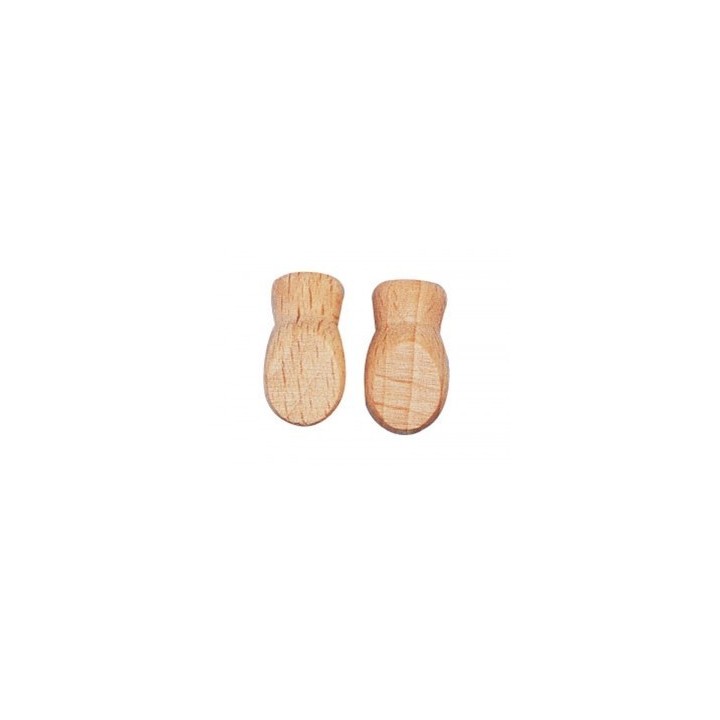 Manitas de madera peque